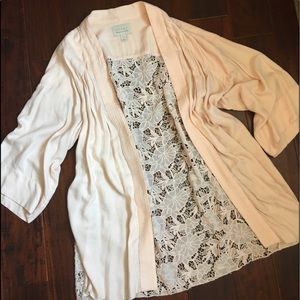 Hinge Light Pink Cardigan